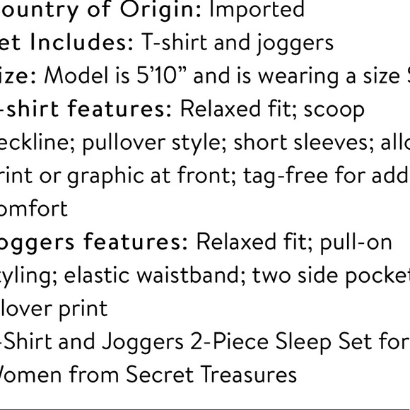 Womens 2pc camping pajama lounge set nwt - Picture 6 of 15